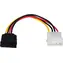 Akyga AK-CA-17 / Redukcia napájania / Molex - SATA