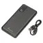 Extralink EPB-098B čierna / Power banka / 10 000 mAh / 2x USB-A + 1x USB-C / LED indikácia