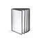 Durable Sherpa Panel A4 čierna / Prehľadová doska / Polypropylén / rám