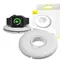 Baseus ACSLH-02 biela / Organizér a držiak nabíjačky Apple Watch / PC+TPU