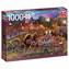 JUMBO Puzzle Vodné kanály v Amsterdame / 1000 dielikov / od 12 rokov