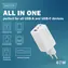 Digitus GaN 67W / Nabíjací adaptér / 2x USB-C / 1x USB-A