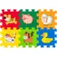 PLASTICA Penové puzzle Zvieratká / 6 ks / 40,5 x 27 cm