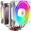 Rampage Octagon C60 biela / Chladič CPU / 2x 120mm / TDP 180W / 29 dB / 1800 ot./min / Intel + AMD
