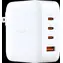 D-Link DCP-101/E biela / Sieťová nabíjačka / GaN / 100 W / 3x USB-C & 1x USB-A / PD 3.0