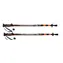 TRULY PAMIR 3-dielne pár oranžová / Trekingové palice / hliník / 65/110-135 cm / Antishock
