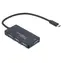 Akyga USB-C hub / Rozbočovač USB / 4 porty / USB 3.1 / kábel 20 cm