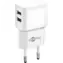 Goobay biela / Nabíjačka / 2x USB-A / 2,4 A