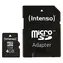 INTENSO microSDHC 4GB / Pamäťová karta / Class 10 / vr. SD adaptéra / čítanie 25 MB/s