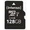 INTENSO 128GB microSDXC + SD adaptér / Pamäťová karta / Class 10 / UHS-I / U1 / čítanie: až 90MBs