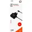 2GO 12W čierna / Sieťová nabíjačka / USB-C / vr. kábla USB-C 140 cm / 100-240 V