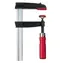 Bessey TPN50S12BE / Skrutková svorka z temperovanej liatiny s drevenou rukoväťou / 500 x 120 mm / upínacia hrúbka až 5500 N