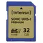INTENSO SDHC 32GB / Pamäťová karta / Class 10 / UHS-I / čítanie 45 MB/s / zápis 10 MB/s