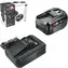 BOSCH 1600A031T6 čierna / Štartovacia sada / Aku batéria 4.0 Ah + nabíjačka AL 18V-44 / Li- ION / P4A