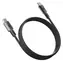Adam Elements CASA MS100 čierna / Magnetický kábel / USB-C - USB-C / 60W / 1 m