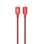 Adam Elements CASA S120 červená / Kábel / USB-C - USB-C / 60W / 1,2m