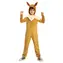 DISGUISE Kostým Eevee oranžový, 7-8 rokov / Detský kostým / Overal s odopínateľným golierom