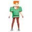 Disguise Detský kostým Minecraft Alex / Kostým / 3D top s maskou / 7-8 rokov