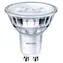 Philips CorePro LEDspot 3W GU10 strieborná / bodová žiarovka / 230lm / 3000K / stmievateľná