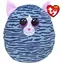Ty Plyšová mačka Kiki šedá / Squishy / 22 cm