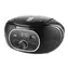 JVC RD-E221B čierna / Rádiomagnetofón s CD prehrávačom / FM / CD / kazeta / USB / AUX