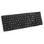 Savio KB-02 čierna / Klávesnica / Bezdrôtová / 2,4 GHz / QWERTY