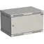 Solarix SENSA-6U-64-21-G / Rozvádzač / Nástenný / 6U / 400 mm / plechové dvere / RAL 7035