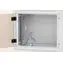 Triton RBA-12-LS6-CAX-A1 / Nástenný rozvádzač / 12U / 600x595 mm / perforované dvere 80% / RAL 7035