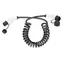 Digitus DK-1P32-S-100 / Nabíjací kábel / Typ 2 - Typ 2 / špirálový / 10 m / IP55