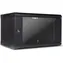 Inter-tech SMA-6406 čierna / Nástenný rozvádzač / 19" / 6U / 600 x 450 mm / presklené dvere