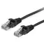 Equip Cat6a čierna / Patch kábel / U/UTP / RJ-45 / 1,5 m / LSZH