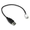 Inter-tech Adaptér USB-A na 3pin čierny / Adaptér / 0,3 m