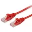 Equip Cat6A U/UTP červená / Patch kábel / RJ-45 / 1,5 m / LSZH / 10Gbit/s