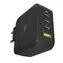 Icy Box IB-PS1040-PD čierna / Nabíjačka / GaN / 100 W / 3x USB-C / 1x USB-A / PD 3.0