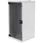 Digitus DN-10-12U sivá / Nástenná skriňa / 10" / 312x300 mm / 12U / sklenené dvere / IP20