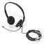 Digitus Office Headset čierna / Slúchadlá s mikrofónom / Cez hlavu / 3,5 mm jack / potlačenie hluku