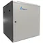 Extralink ASP 12U sivá / Nástenný rozvádzač / 19" / 600x600 mm / kovové dvere / nosnosť 60 kg