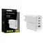 Conceptronic ALTHEA22W100 biela / USB nabíjací adaptér / 3x USB-C / 1x USB-A / 100 W / GaN / PD 3.0, PPS