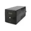 Digitus Line-Interactive UPS / Záložný zdroj UPS / 2000VA/1200W / 12V/9Ah 2x batéria / 4X Schuko / USB / RJ45 / LCD