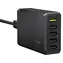 Green Cell Nabíjačka 5x USB QC 3.0 čierna / Nabíjačka / 52W / 5x USB / QC 3.0