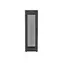 Lanberg Rack 42U čierna / Stojanový rozvádzač / 19" / 600x1000 mm / Flat pack / Perforované dvere / LCD