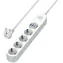 Colorway Zásuvková lišta / 4X Schuko / 2x USB-C 20W / 2x USB-A / kábel 2m