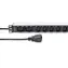 Digitus DN-95427 / Napájacia lišta / 19” 1U / 10x C13/C19 / 3600W / kábel 2m IEC C20