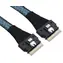 Broadcom 05-60007-00 / Kábel SAS / SlimSAS SFF-8654 8i - SFF-8654 8i / 1 m