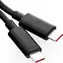 Motorola kábel USB-C(M) - USB-C(M) 1m čierna / Kábel USB-C / 1 m