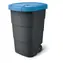 Prosperplast Popolnice Wheeler 95 l antracit, modré veko / Plast / V 76,2 × Š 49,6 cm