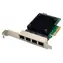 Digitus DN-10136 / Sieťový adaptér / PCIe x4 / 4X RJ-45 / 2,5 Gbit/s / RTL8125B