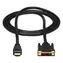 StarTech HDMI-DVI-D kábel čierna / Kábel / M/M / 1,8 m