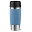 Emsa Travel Mug Classic 0,36 l modrá / Termohrnček / nerezová oceľ / silikónová manžeta