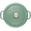 Staub La Cocotte Kastról s pokrievkou mätová / 6.7 l / liatina